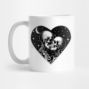 The Lovers Skeleton Lovers Valentine's Day Mug